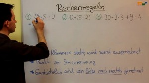 Elementare Rechenregeln Mathenachhilfe Online lernen Mathe