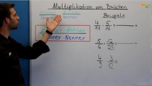 Brüche multiplizieren Bruchrechnung