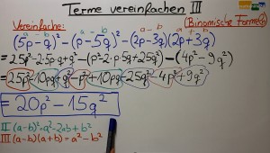 Termumformung